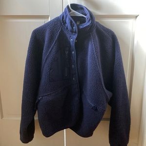 Free People hit the slopes, Navy Blue, size Small